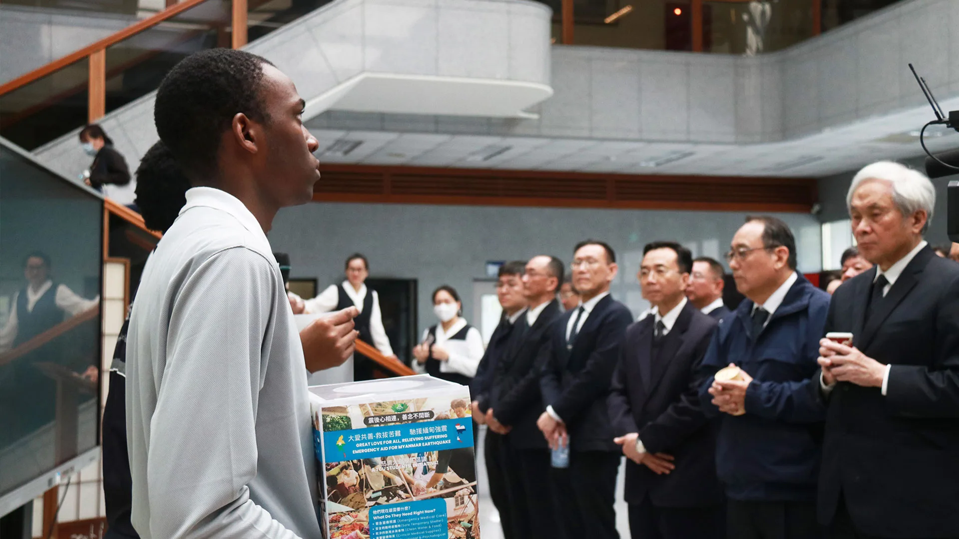 慈大馳援緬甸強震 師生盡己之力匯聚大愛