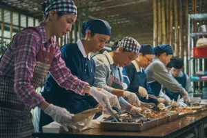 香積總動員，一起為災民包便當