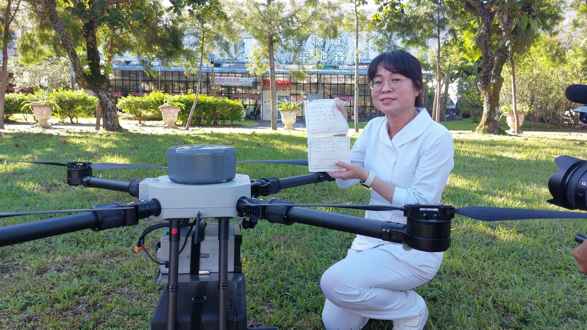 災區三分鐘送藥 全台首例視訊醫療+無人機送藥