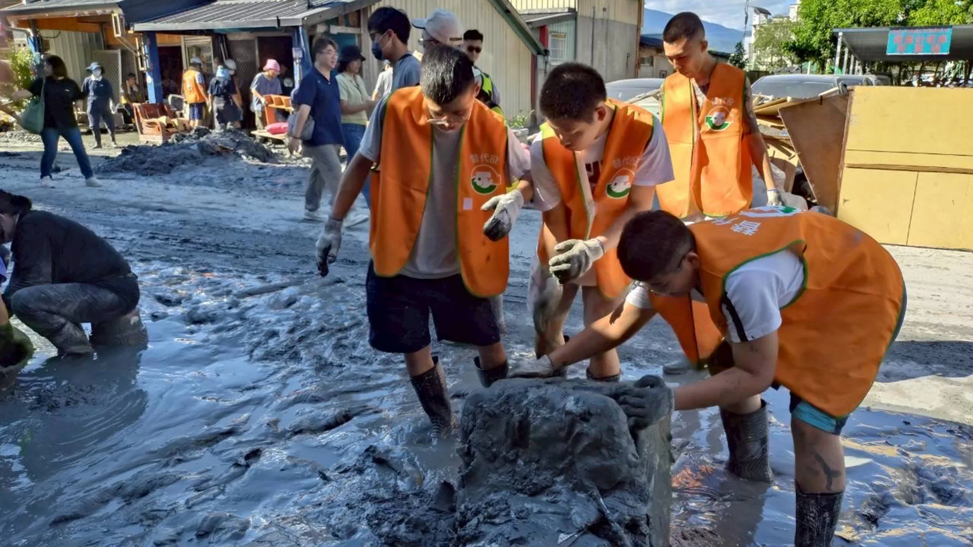 同島一命！替代役備役首度勤務召集 千人投入花蓮災後復原