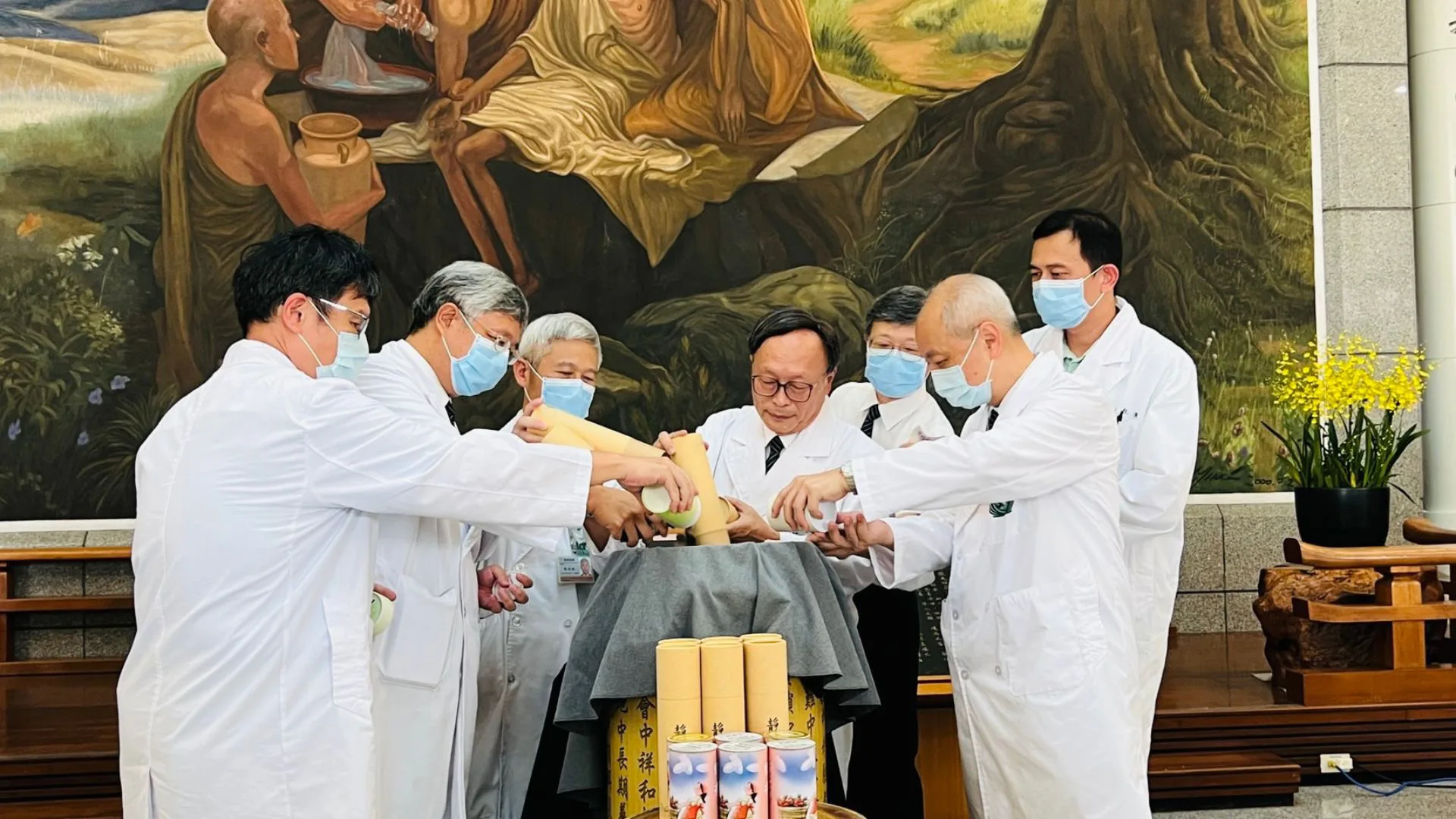 大林慈院「大愛共善祈福會」協助花蓮災後重建