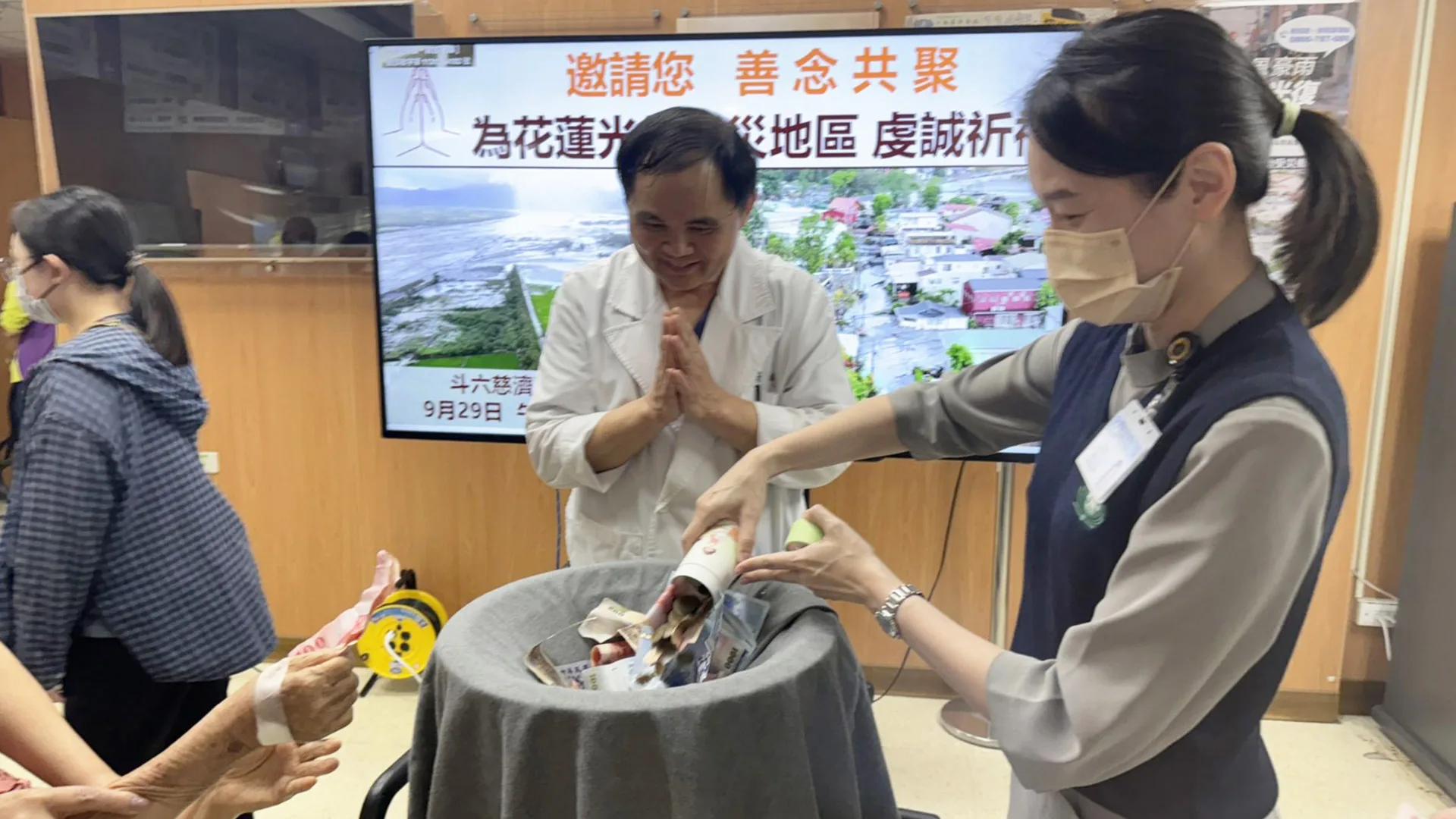 斗六慈院為花蓮募心募愛 分享心聲喚起共善力量